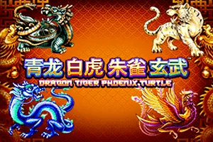 Playtech : Tiger, Turtle, Dragon, Phoenix - IDAGENT138