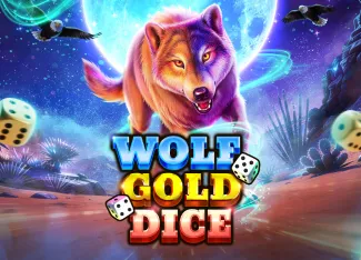 Wolf Gold Dice - IDAGENT138
